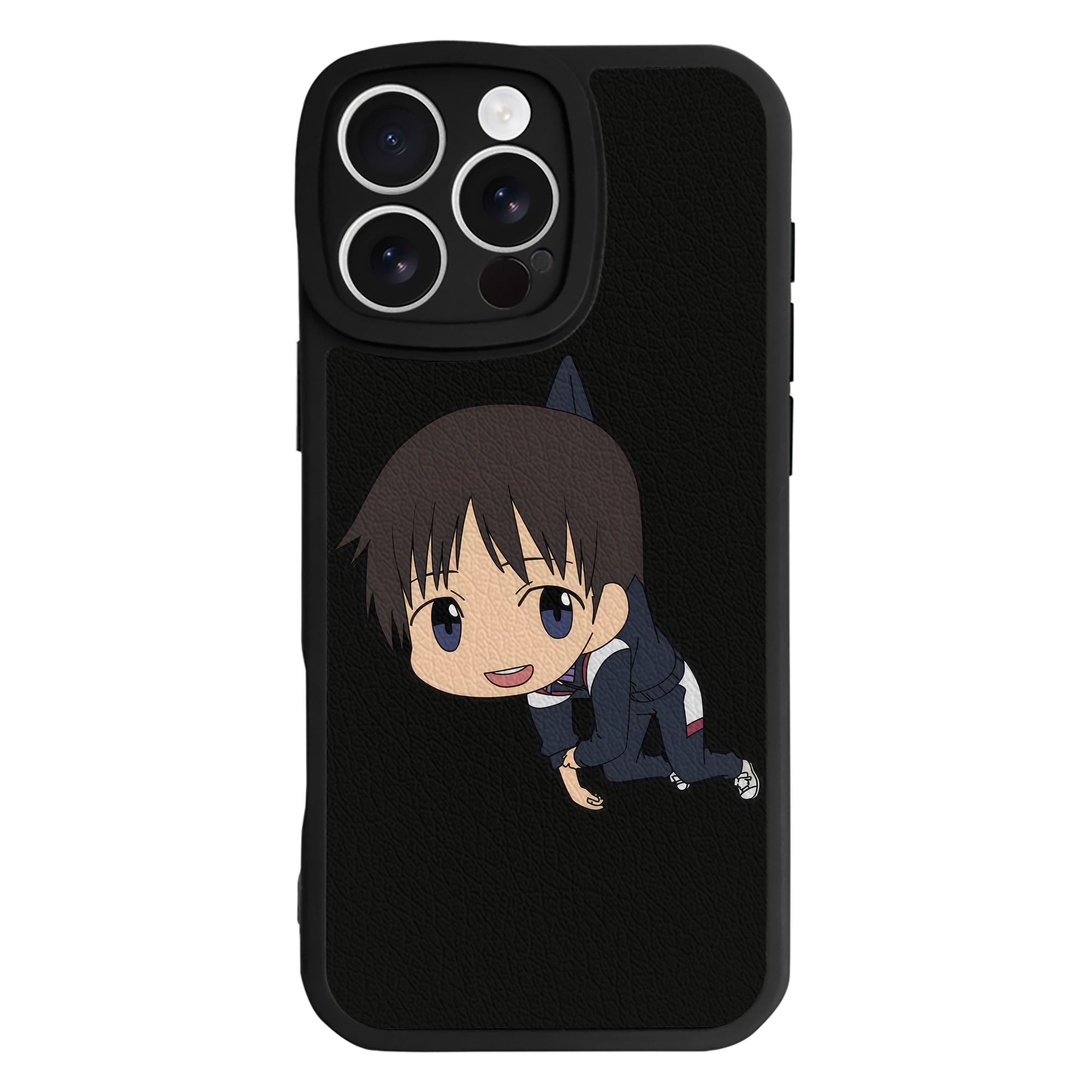 （画像用） EVA 新世紀エヴァンゲリオン 【iPhone 16シリーズ対応】シリコンスマホケース（レザー調） 材質：シリコン
